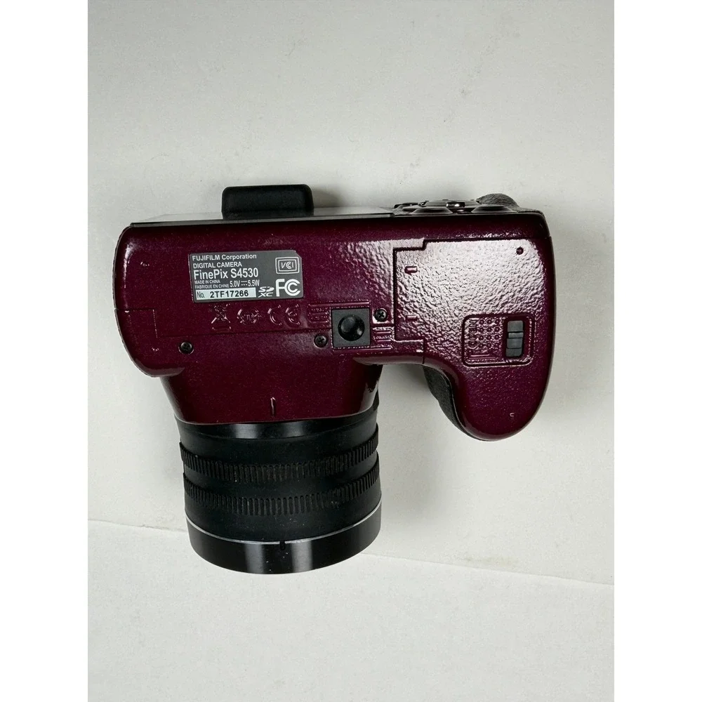 Fujifilm FinePix S4530 Digital Camera 14MP 30x Optical Zoom Purple S-Series